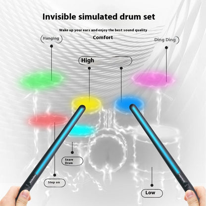Smart Air Drums – Portable Bluetooth Drumsticks 🥁