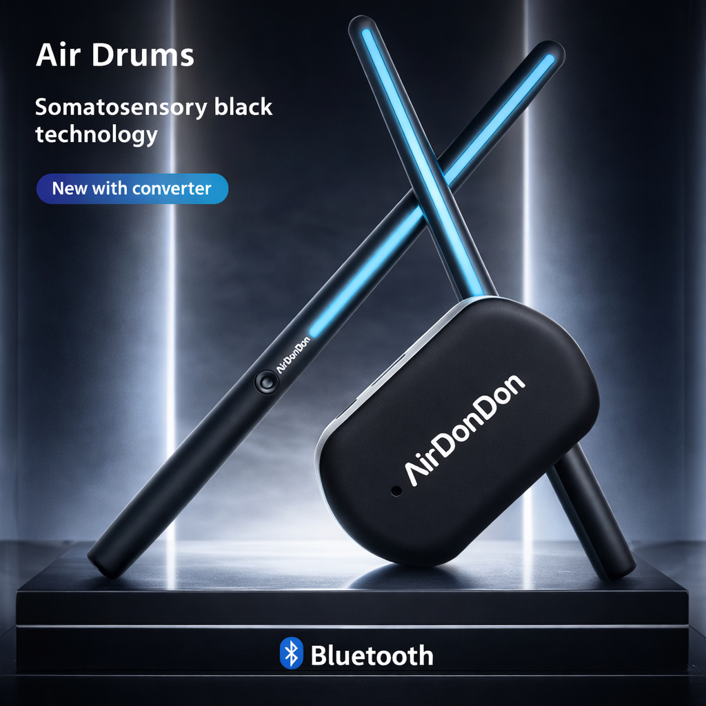 Smart Air Drums – Portable Bluetooth Drumsticks 🥁