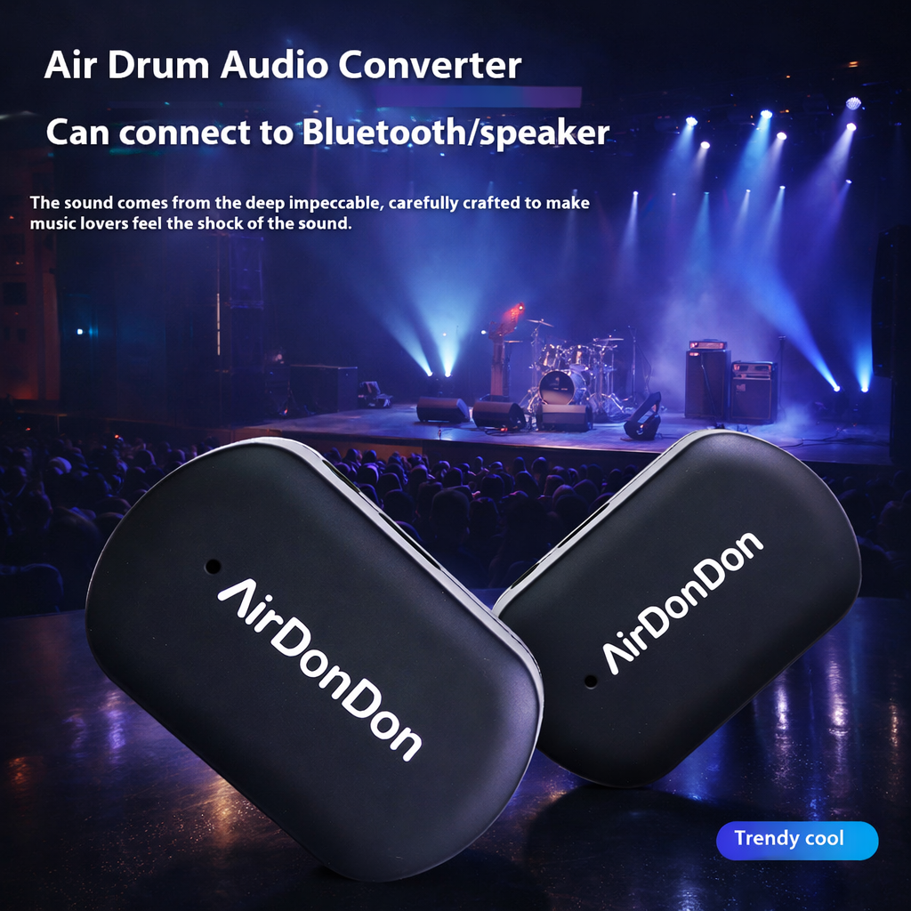 Smart Air Drums – Portable Bluetooth Drumsticks 🥁